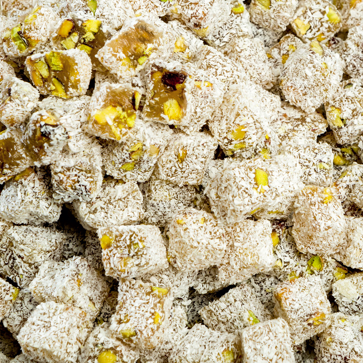 Double Roasted  Turkish Delight With Pistachio